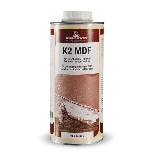 K2 MDF - Stucco per legno bi-componente in cartuccia